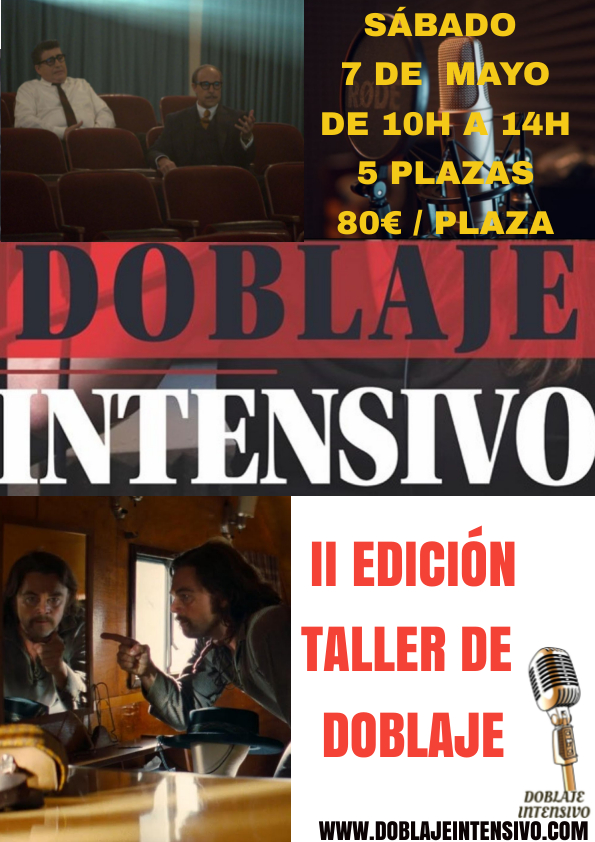 2ª EDICIÓN TALLER DE DOBLAJE